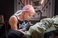 Tattoo Convention in Gossau (Bild: Michel Canonica)
