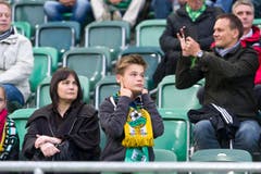 Für die Fans aus Russland gab es wenig Erfreuliches. (Bild: Michel Canonica)