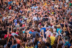 Arbon TG - Summerdays Festival 2017. Pegasus Frontmann Noah Veraguth @ Urs Bucher/Tagblatt (Bild: Urs Bucher)
