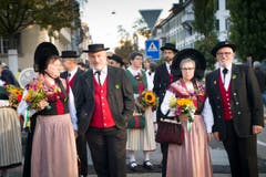 St. Gallen - Umzug Olma Olmaumzug durch die Stadt (Bild: Ralph Ribi)