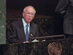 Premier Yitzhak Rabin. (Bild: Keystone)