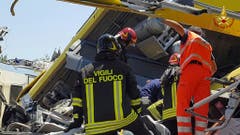ITALY TRAIN CRASH (Bild: Keystone)