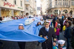 St. Gallen - Umzug Olma Olmaumzug durch die Stadt (Bild: Ralph Ribi)