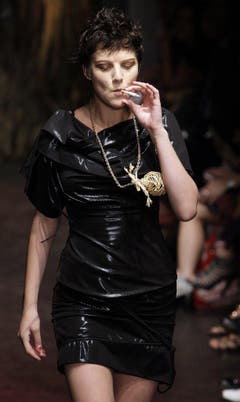 Fashion Week in London, 2009. (Bild: Keystone)