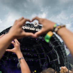 OPENAIR ST. GALLEN 2015 - Impressionen während dem Kontert von Stress auf der Sitterbühne (Bild: Peer Füglistaller)