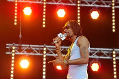 Ebenfalls einer der grossen Namen am Open Air Frauenfeld: Snoop Lion (ehemals Snoop Dogg). (Bild: Reto Martin)