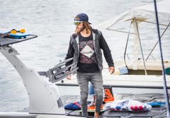 Wakeboard-Spektakel "Roughriderscup" in Romanshorn. (Bild: Andrea Stalder)