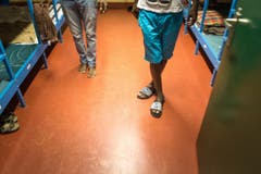 PK Kanton: Besichtigung des Zentrums für Asylsuchende im Riethüsli (Bild: Michel Canonica)