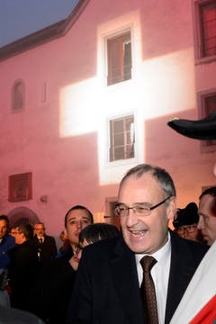 SUISSE RECEPTION GUY PARMELIN (Bild: Keystone)