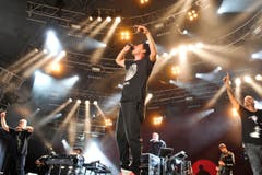 Rap made in Germany gab es von den Fantastischen Vier. (Bild: Donato Caspari)