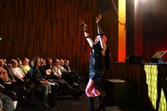"The Rocky Horror Show" mit Micha van de Weg (als Dr. Frank N. Furter). (Bild: Manuel Nagel)
