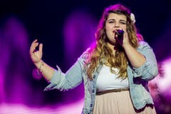 Tiziana Gulino, Gewinnerin von "Voice of Switzerland", reichte es dieses Mal nicht zum Sieg. (Bild: Keystone)