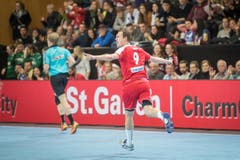 Handball: LŠnderspiel Schweiz - Bosnien (Bild: Michel Canonica)