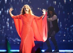 Blondine aus Spanien: Edurne. (Bild: Keystone)