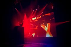 Auftritt von DJ Sebastian auf der Sternenbühne. (Bild: Benjamin Manser)