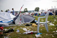 Der Sonntag am Openair Frauenfeld. (Bild: Keystone)
