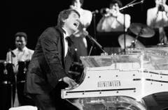 Auftritt vom 12. April 1987 im Hallenstadion. (Bild: Keystone)
