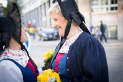 St. Gallen - Umzug Olma Olmaumzug durch die Stadt (Bild: Ralph Ribi)