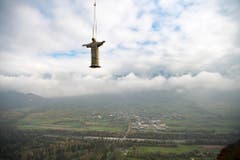 CAPTION CORRECTION SCHWEIZ KUNST CHRISTUS CRISTO REDENTOR (Bild: Keystone)
