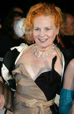 Vivienne Westwood im Oktober 2005 in Monaco. (Bild: Keystone)