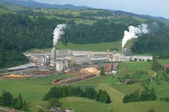 Die Firma Kronospan in Menznau. (Bild: PD)