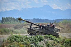 Zahlreiche Besucher kamen ans Panzertreffen nach Bürglen. (Bild: Mario Testa)