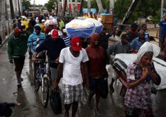 Hurricane Matthew hits Haiti (Bild: Keystone)