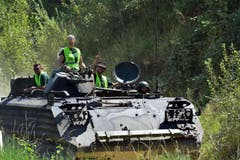 Zahlreiche Besucher kamen ans Panzertreffen nach Bürglen. (Bild: Mario Testa)
