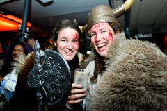 Frauenfeld TG , 15.01.2018 / Bechtelisnacht in der Innenstadt von Frauenfeld (Bild: Donato Caspari)