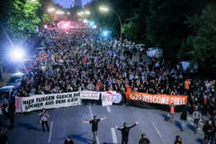 G20-Gipfel - Wellvome to Hell Demo (Bild: Keystone)