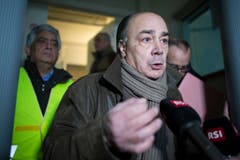 Das Medieninteresse am Streit um die drohende Schliessung des Konsulats ist gross. (Bild: Luca Linder)
