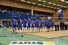 Präsentation der Teams. (Bild: Manuel Nagel)