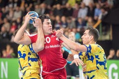 Handball: LŠnderspiel Schweiz - Bosnien (Bild: Michel Canonica)