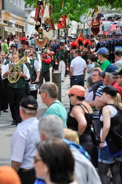 Romanshorn TG , 25.05.2014 / Festumzug an der Jugendfeuerwehr Schweizermeisterschaft " Feuer und Wasser " in Romanshorn (Bild: Donato Caspari)