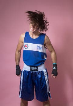 Amateur Lorenz Huber, Jahrgang 1992, BC Sport Ring St.Gallen. (Bild: Benjamin Manser und Urs Bucher)