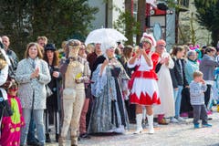 Groppenfasnacht Ermatingen 2017 (Bild: Andrea Stalder)