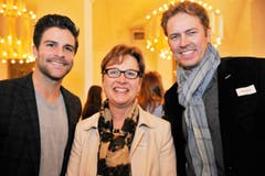 Luca Ruch, Edith Graf Litscher und Marcel Specker. (Bild: Donato Caspari)