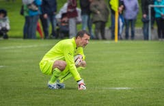 Fabrice Borer zeigte viele Paraden. (Bild: Andrea Stalder)
