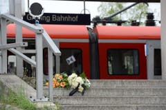 Knife attack at railway station near Munich (Bild: Keystone)