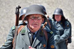 Zahlreiche Besucher kamen ans Panzertreffen nach Bürglen. (Bild: Mario Testa)
