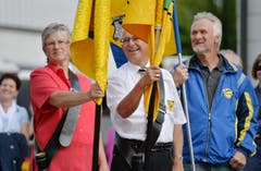 Empfang für Sonja Wiesmann nach ihrer Wahl zur Thurgauer Grossratspräsidentin in Wigoltingen. (Bild: Reto Martin)