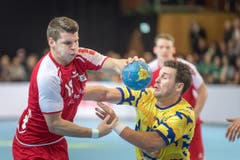 Handball: LŠnderspiel Schweiz - Bosnien (Bild: Michel Canonica)