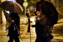 Frauenfeld TG , 15.01.2018 / Bechtelisnacht in der Innenstadt von Frauenfeld (Bild: Donato Caspari)