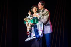 O Lia San (Stefanie Gygax) und ihr Bräutigam (Christian Sollberger). (Bild: Benjamin Manser)