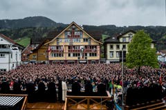 SCHWEIZ LANDSGEMEINDE APPENZELL (Bild: Keystone)