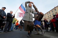 RUSSIA CRIMEA ONE YEAR ANNIVERSARY (Bild: Keystone)