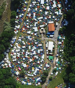 Das OpenAir St.Gallen ist einer der grössten Anlässe in der Region. (Bild: Hanspeter Schiess)