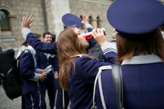 Impressionen vom Eidgenössischen Blasmusikfest St. Gallen (Bild: Ralph Ribi)