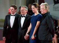 Rickman (rechts) am Filmfestival in Venedig. (Bild: Keystone)