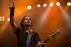 Danko Jones gehörten zu den ersten Bands, die am OpenAir auftraten. (Bild: Luca Linder)